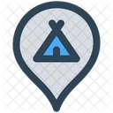 Camp  Icon