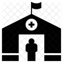 Camp Asylum Refugee Icon
