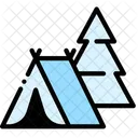 Camp Camping Tent Icon
