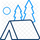 Camp  Icon