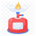 Gas Burner Gas Cylinder Gas Stove Icon