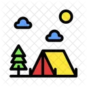 Camp tent  Icon