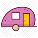 Camp Trailer  Icon