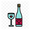 Campagne Bottle Champagne Bottle Celebration Icon