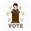Campaign Election Voting Icon