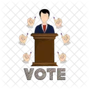 Campaign Election Voting Icon
