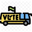 Campaign Bus  Icon