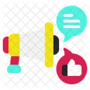 Social Media Optimization Calls To Action Icon