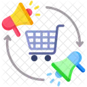 Campaign Optimization Campaign Period Shopping Icon