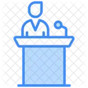 Campaign speech  Icon