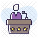 Campaign Trail Canvassing Issue Advocacy Icon