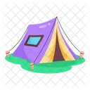 Camping Campamento Tienda De Campana Icono