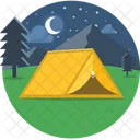 Acampar  Icono