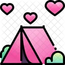 Campamento de amor  Icono