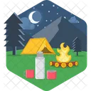 Campamento nocturno  Icon