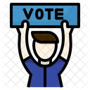 Votar Avatar Protesta Icon