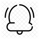 Alerta de timbre de notificación de alarma  Icono