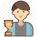 Campeão masculino  Ícone