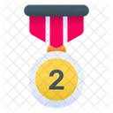 Campeao De Medalha Distintivo Vitoria Ícone