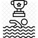 Campeonato De Natacao Competicao Torneio Ícone