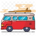 Camper Caravan Travel Icon
