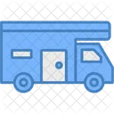 Van Travel Camping Icon