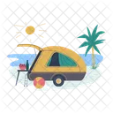 Campista Viagem Van Ícone