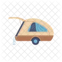 Camper Vetor Van Ícone