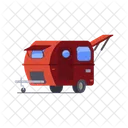 Camper Van Vetor Ícone