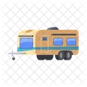 Camper Van Vetor Ícone