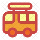 Camper Summer Tropical Icon