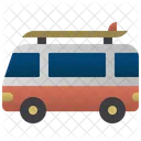 Camper Transportation Adventure Icon