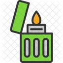 Camper Camping Fire Icon