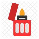 Camper Camping Fire Icon