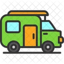 Camper Camping Caravan Icon