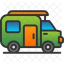 Camper Camping Caravan Icon