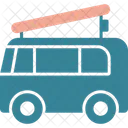 Camper Van Travel Vehicle Icon