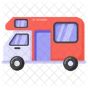 Vehicle Camper Van Travel Bus Icon