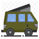 Camper Van Vanity Van Caravan Icon