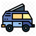 Camper Van Vehicle Transportation Icon