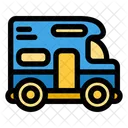 Camper Van Adventure Journey Icon