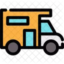 Camper Vanbuscampcampercampsitecarvan Icon