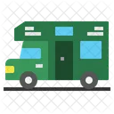 Camper Van Caravan Icon