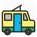 Camper Van Travel Icon