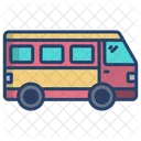 Camper Van Caravan Transport Icon