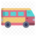 Camper Van Caravan Transport Icon