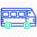 Camper Van Caravan Transport Icon
