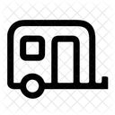 Camper Van Caravan Transport Icon