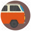 Campervan Camper Caravanette Icon
