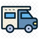Campervan Caravan Vehicle Icon